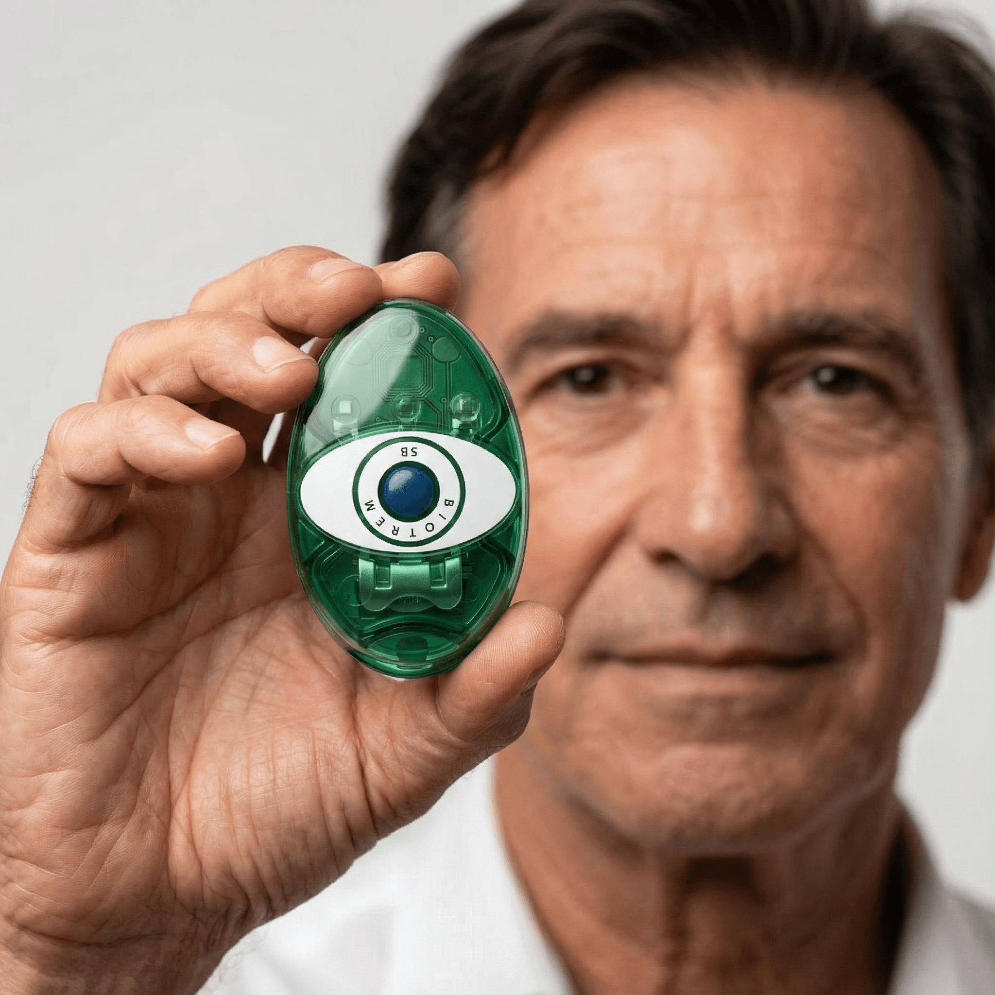 Man using BioTrEM SB